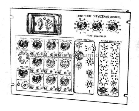 Lampemètre Serviceman Universel 363; Radio-Contrôle; Lyon (ID = 1051092) Equipment