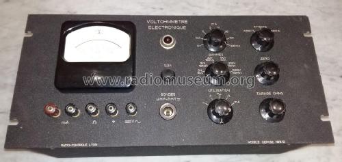Voltohmmètre Électronique B 12; Radio-Contrôle; Lyon (ID = 2230304) Equipment