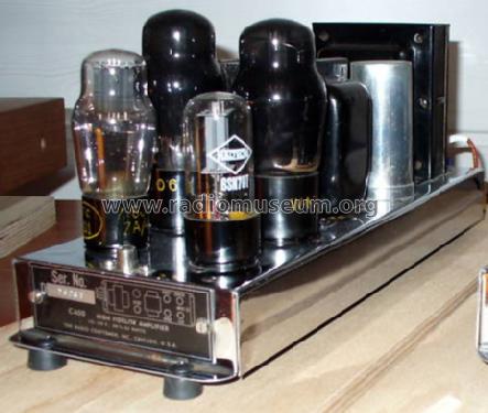 C400 10 Watt Audio Amplifier; Radio Craftsmen Inc. (ID = 758369) Ampl/Mixer