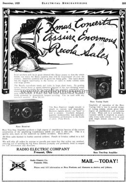 Reco Receiver ; Radio Electric (ID = 2819106) Radio