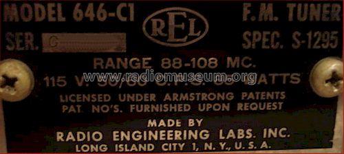 Rel Precedent 646-C1 S-1295; Radio Engineering (ID = 550086) Radio
