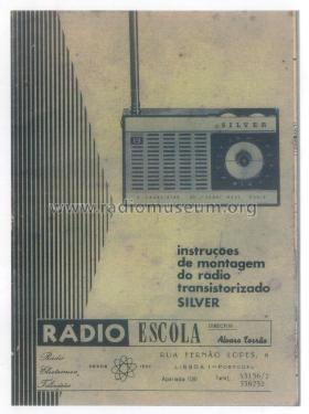 Silver 8 Transistor BC/Short Wave Radio ; Radio Escola, Lisboa (ID = 2416637) Radio