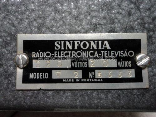 Sinfonia V2; Radio Escola, Lisboa (ID = 2608556) Equipment