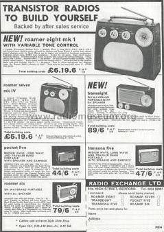 Roamer Eight MK I ; Radio Exchange Ltd.; (ID = 1022062) Radio