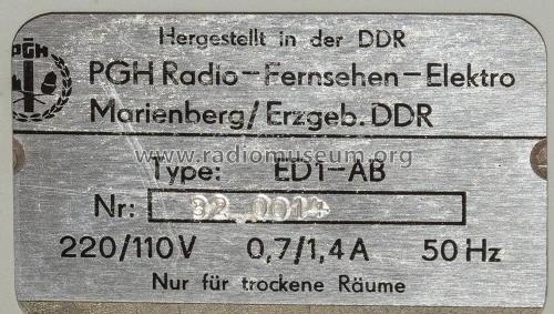 Schuloszillograf ED 1-AB; Radio-Fernsehen- (ID = 2978099) teaching