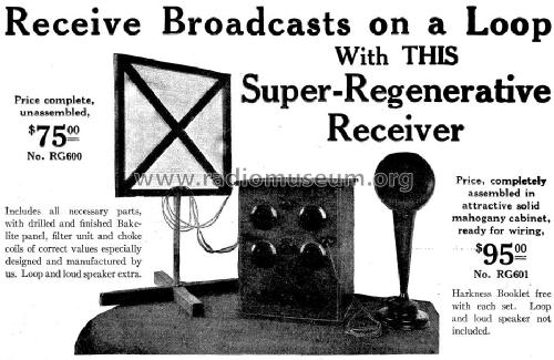 Harkness Super Reg. ; Radio Guild Inc., (ID = 997736) Kit