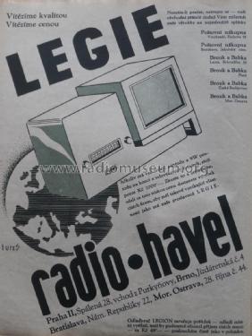 Legie narodni prijimac ; Radio Havel, Praha (ID = 1855390) Radio