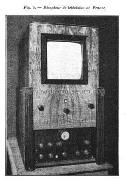 Récepteur de télévision ; La Radio-Industrie (ID = 1836108) Télévision