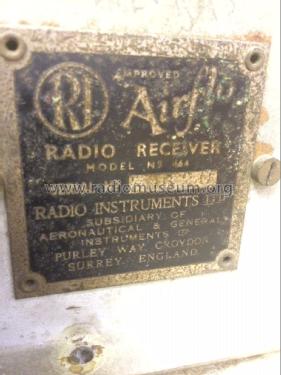 Airflo 464; Radio Instruments (ID = 1960248) Radio