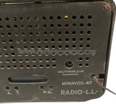 Miniavox 47; Radio L.L. Lucien (ID = 2987096) Radio