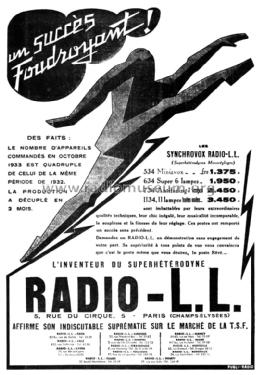 Miniavox 534; Radio L.L. Lucien (ID = 2500707) Radio