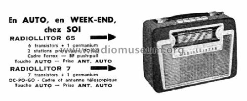 Radiollistor Auto 7; Radio L.L. Lucien (ID = 1449608) Radio