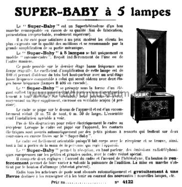 Super-Baby ; Radio L.L. Lucien (ID = 2320908) Radio