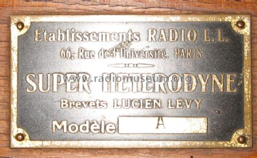 Superhétérodyne A Type 3318; Radio L.L. Lucien (ID = 1198379) Radio