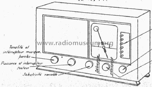 Synchromatic 739; Radio L.L. Lucien (ID = 220045) Radio