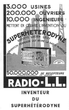 Synchromatic 39TC Ch= 3956; Radio L.L. Lucien (ID = 1524173) Radio
