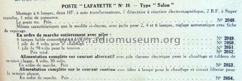 Salon No 16; Radio-Lafayette, Éts (ID = 2405680) Radio