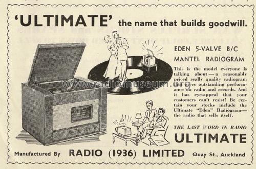 Ultimate Eden RX; Ultimate Brand, (ID = 2700509) Radio