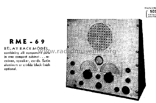 RME-69; Radio Mfg. Engineers (ID = 356989) Amateur-R