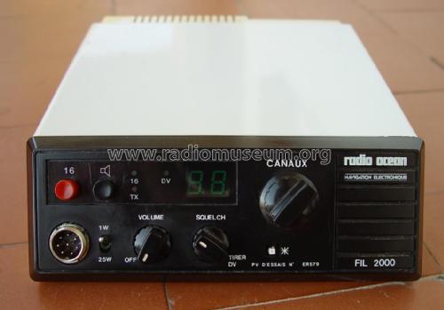 Radiotelephone VHF Marine Fil 2000; Radio-Océan; Neuilly (ID = 2057864) Commercial TRX