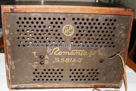 Romanta 59 S581A; Radio Popular; (ID = 426983) Radio