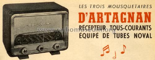 D'Artagnan ; Radio-Prim; Paris (ID = 454114) Radio
