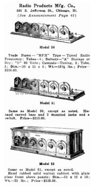 52 ; Radio Products (ID = 2551423) Radio