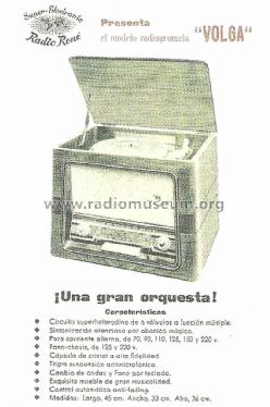 Volga Radiogramola ; Radio René; (ID = 1957332) Radio