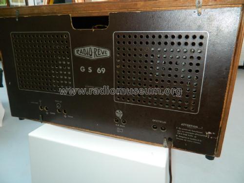 GS/69 modèle D; Radio-Rêve, M. (ID = 2191341) Radio