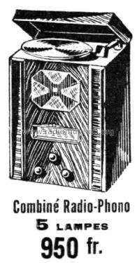 Combiné 5 lampes ; Radio-Select, F. (ID = 2065025) Radio