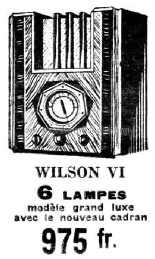 Wilson VI ; Radio-Select, F. (ID = 2065022) Radio