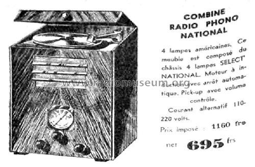Combiné National ; Radio-Select, F. (ID = 2064393) Radio