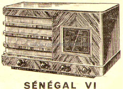 Sénégal VI ; Radio-Select, F. (ID = 475120) Radio