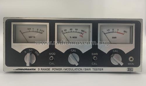 Micronta 3 Range Power / Modulation / SWR Tester 21-522; Radio Shack Tandy, (ID = 2816499) Amateur-D