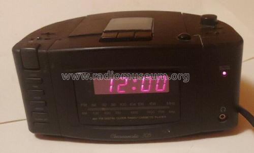 AM/FM Digital Clock Radio-Cassette Player Chronomatic-305 Cat.No. 12-1608; Radio Shack Tandy, (ID = 2909470) Radio