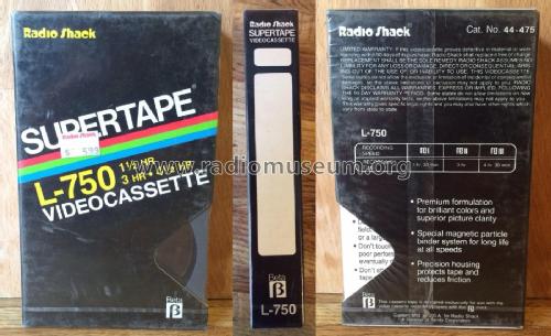 Beta ß Video Cassette ; Radio Shack Tandy, (ID = 1797333) Misc