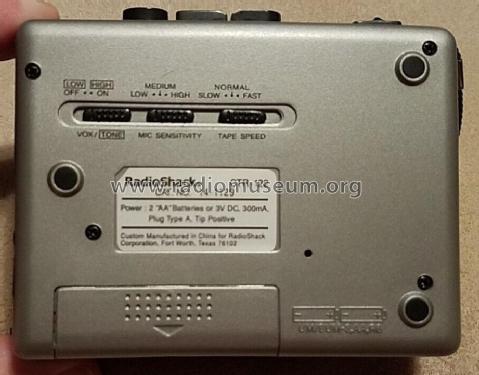 Cassette Tape Recorder CTR-122 Cat-No.: 14-1129; Radio Shack Tandy, (ID = 2980503) R-Player