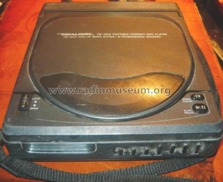 Realistic Portable CD Player CD-3250 Cat. No. 42-5017; Radio Shack Tandy, (ID = 1900679) Reg-Riprod