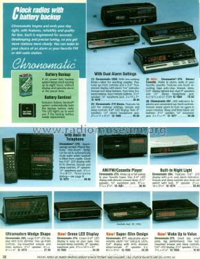 Chronomatic-263 12-1573; Radio Shack Tandy, (ID = 1787627) Radio