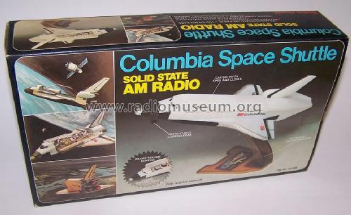 Columbia Space Shuttle Solid State AM Radio 12-956; Radio Shack Tandy, (ID = 1370177) Radio