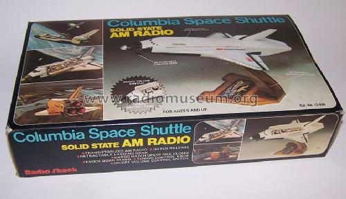 Columbia Space Shuttle Solid State AM Radio 12-956; Radio Shack Tandy, (ID = 1370178) Radio
