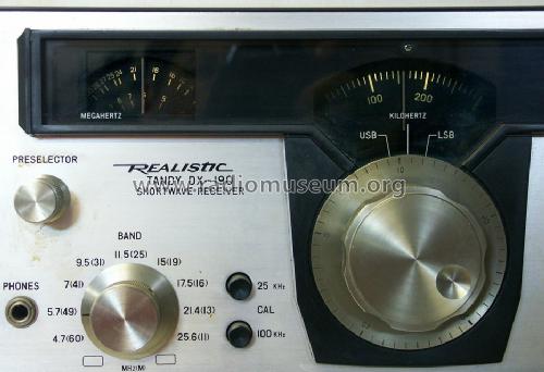 DX-190 ; Radio Shack Tandy, (ID = 314041) Amateur-R