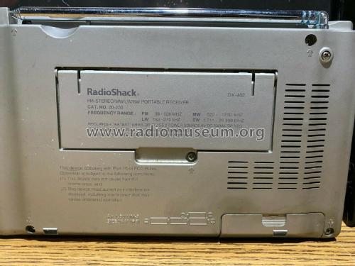 DX-402; Radio Shack Tandy, (ID = 2577047) Radio