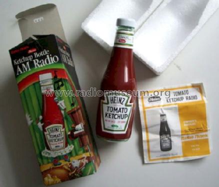 Heinz Tomato Ketchup Bottle AM Radio 12-951; Radio Shack Tandy, (ID = 1041608) Radio