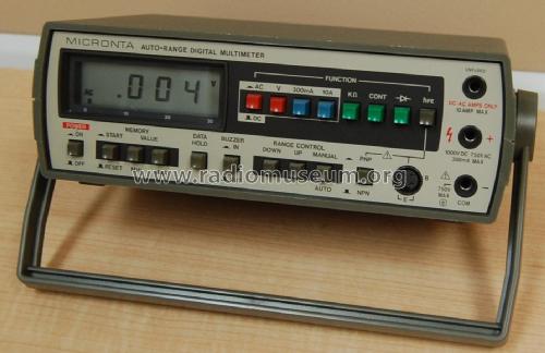 Micronta Digital Multimeter 22-195; The Source Radio (ID = 2581036) Equipment
