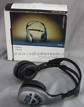 Optimus AM/FM Stereo Headset Radio 12-928; Radio Shack Tandy, (ID = 1445708) Radio