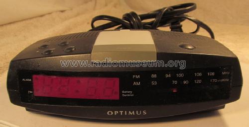 Optimus Clock Radio CR-317 Cat.No.: 12-1617; Radio Shack Tandy, (ID = 1433752) Radio