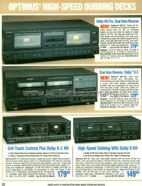 Optimus SCT-37 14-659; Radio Shack Tandy, (ID = 1777950) R-Player