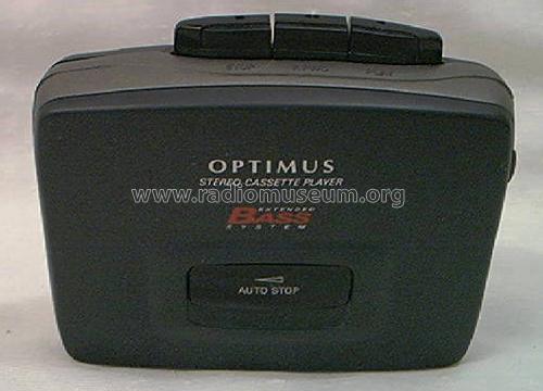 Optimus Stereo Cassette Player SCP-104 Cat-No.: 14-1256; Radio Shack Tandy, (ID = 1430205) R-Player