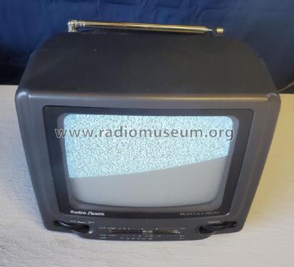 Portavision 5' B&W Home/Auto Television 16-130; Radio Shack Tandy, (ID = 2823769) Televisión